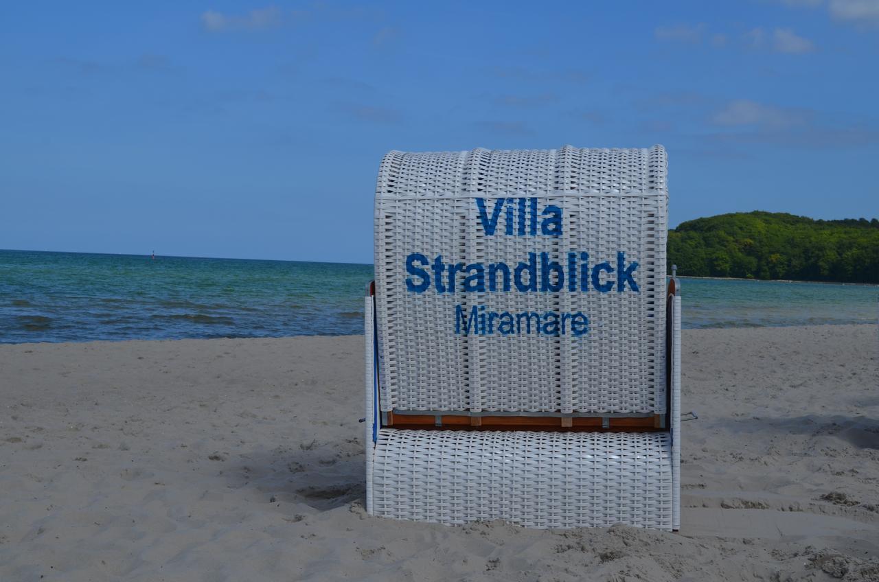 Villa Strandblick - Wohnung Miramare Binz Zewnętrze zdjęcie